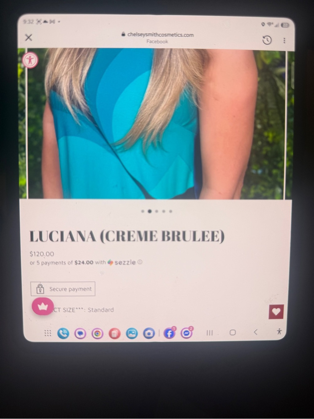 Luciana (Creme Brûlée) Petite